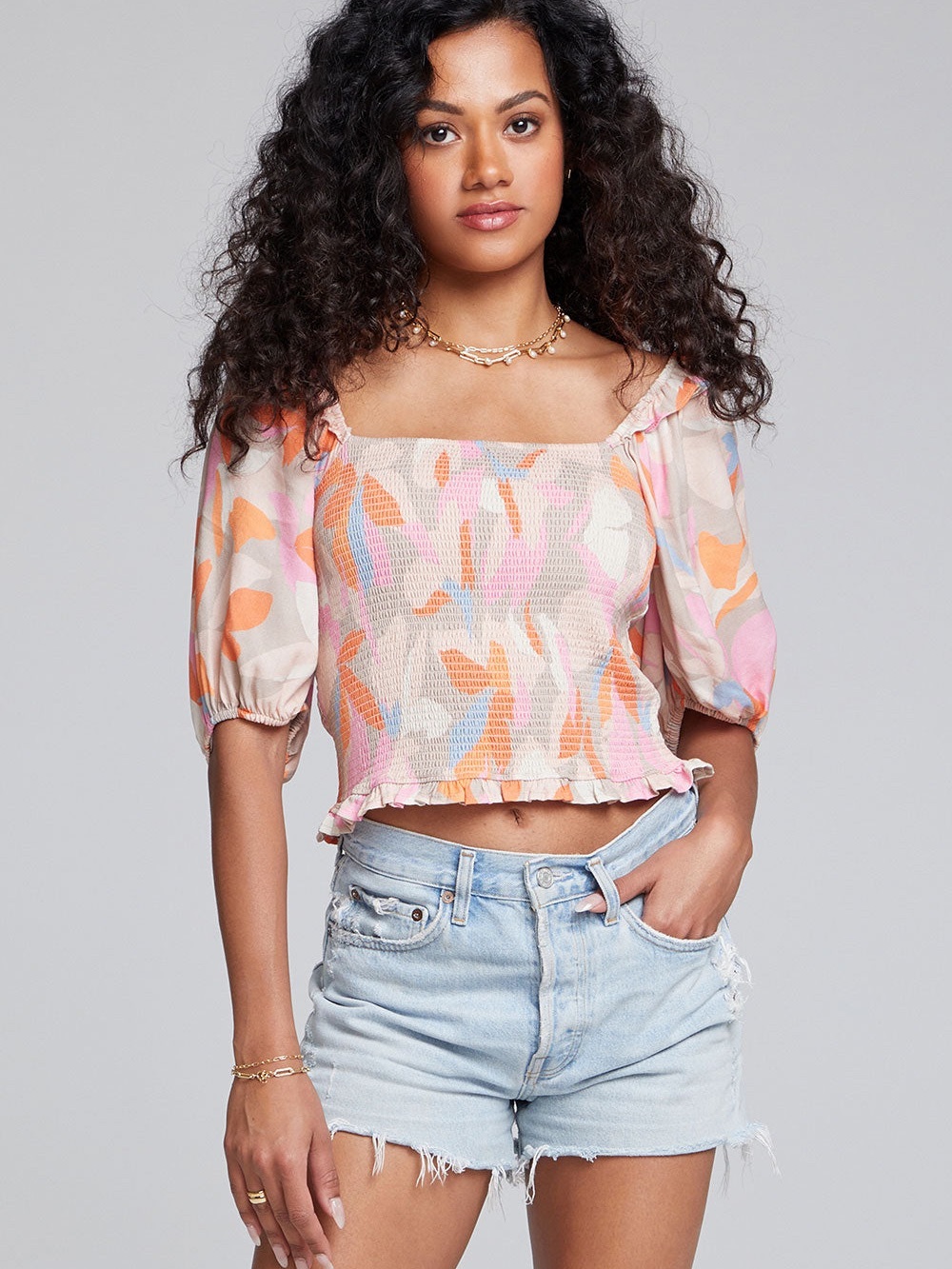 NWOT Saltwater Lux Anna Top - Retail $129